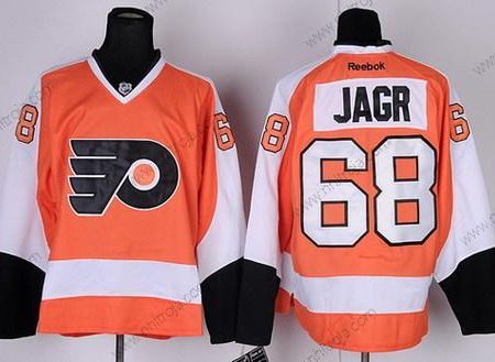 Herrar Philadelphia Flyers #68 Jagr Orange Tröjor