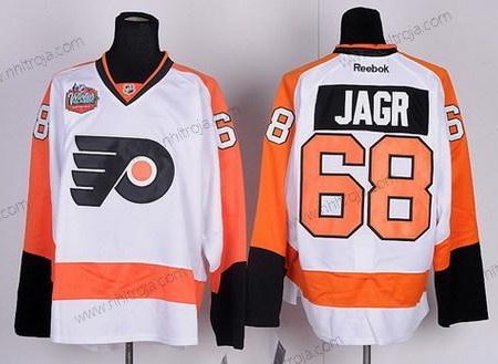 Herrar Philadelphia Flyers #68 Jagr Vit Tröjor