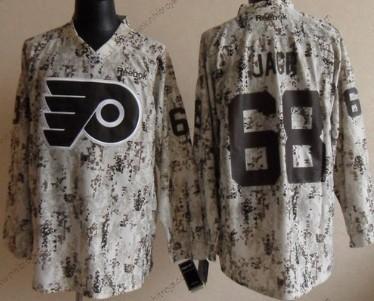 Herrar Philadelphia Flyers #68 Jaromir Jagr Vit Camo Tröjor