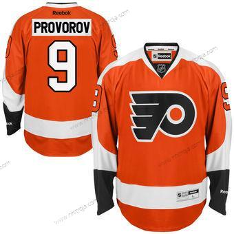 Herrar Philadelphia Flyers #9 Ivan Provorov Reebok Orange Premier Hemma Tröjor