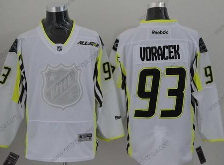 Herrar Philadelphia Flyers #93 Jakub Voracek 2015 All-Stars Vit Tröjor