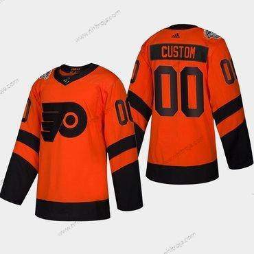 Herrar Philadelphia Flyers Skräddarsydda Coors 2019 Stadium Series Orange Autentisk Tröjor