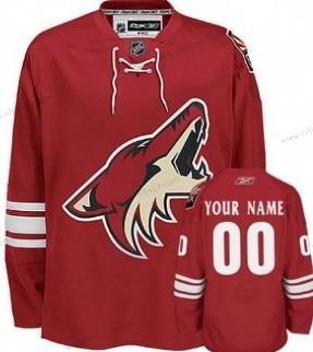 Herrar Phoenix Coyotes Skräddarsydda Röd Tröjor