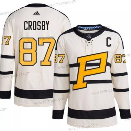 Herrar Pittsburgh Penguins #87 Sidney Crosby Grädde 2023 Vinter Klassisk Stitched Tröjor