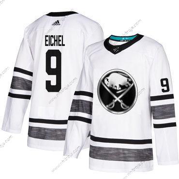 Herrar Sabres #9 Jack Eichel Vit Autentisk 2019 All-Star Stitched Hockey Tröjor