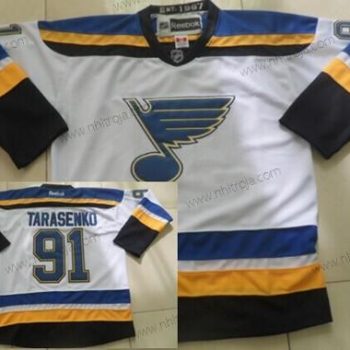 Herrar St. Louis Blues #91 Vladimir Tarasenko 2014 Vit Tröjor