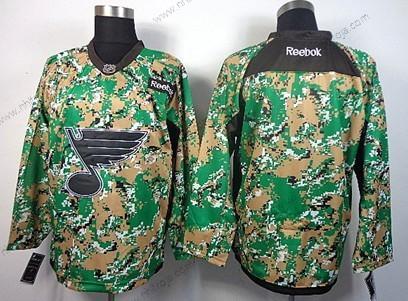 Herrar St. Louis Blues Blank 2014 Camo Tröjor