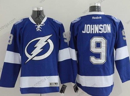 Herrar Tampa Bay Lightning #9 Tyler Johnson New Blå Tröjor