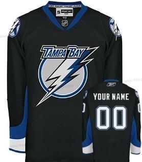 Herrar Tampa Bay Lightning Skräddarsydda Svart Tröjor