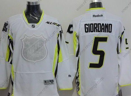 Herrar Team Toews Calgary Flames #5 Mark Giordano 2015 All-Star Vit Tröjor