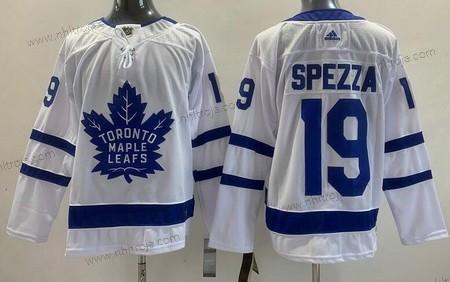 Herrar Toronto Maple Leafs #19 Jason Spezza Vit Autentisk Tröjor