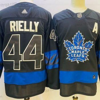 Herrar Toronto Maple Leafs #44 Morgan Rielly Svart X Drew House Inside Out Stitched Tröjor