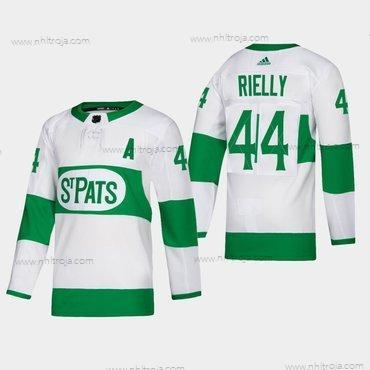 Herrar Toronto Maple Leafs #44 Morgan Rielly Toronto St. Pats Road Autentisk Player Vit Tröjor