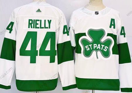 Herrar Toronto Maple Leafs #44 Morgan Rielly Vit St Patricks Autentisk Tröjor