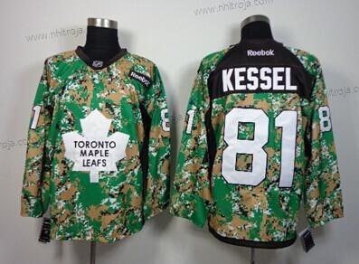 Herrar Toronto Maple Leafs #81 Phil Kessel 2014 Camo Tröjor