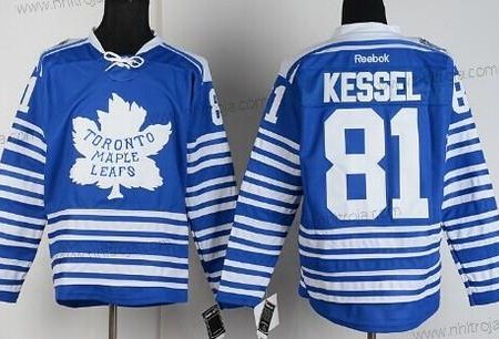 Herrar Toronto Maple Leafs #81 Phil Kessel 2014 Vinter Klassisk Blå Tröjor