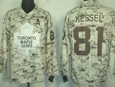 Herrar Toronto Maple Leafs #81 Phil Kessel Vit Camo Tröjor