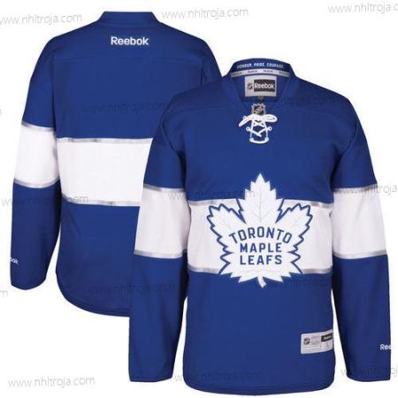 Herrar Toronto Maple Leafs Skräddarsydda Blå 2017 Centennial Klassisk Stitched Reebok Hockey Tröjor