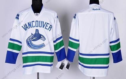 Herrar Vancouver Canucks Blank Vit Tröjor