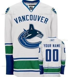 Herrar Vancouver Canucks Skräddarsydda Vit Tröjor