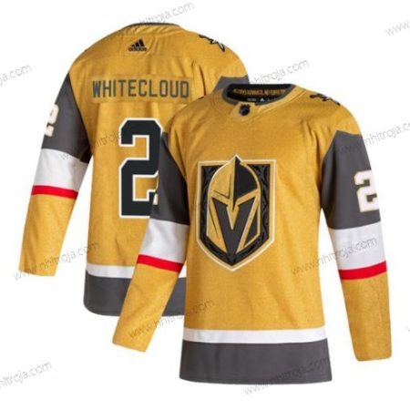 Herrar Vegas Golden Knights #2 Zach Whitecloud Guld Stitched Tröjor