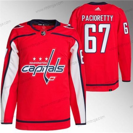 Herrar Washington Capitals #67 Max Pacioretty Röd Stitched Tröjor