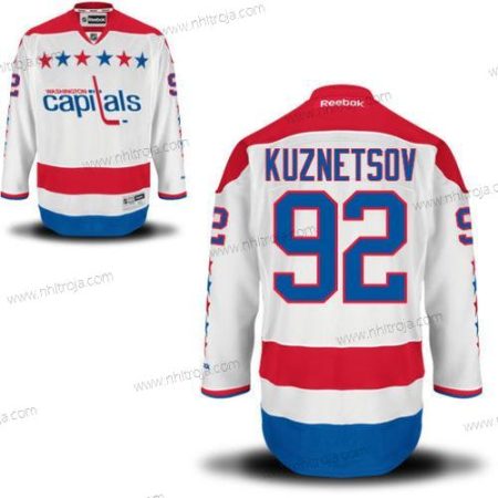 Herrar Washington Capitals #92 Evgeny Kuznetsov Vit Alternativ Reebok Premier Tröjor