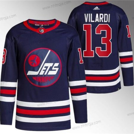 Herrar Winnipeg Jets #13 Gabriel Vilardi 2021-22 Marin Stitched Tröjor