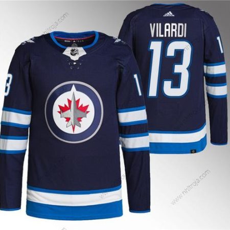 Herrar Winnipeg Jets #13 Gabriel Vilardi Marin Stitched Tröjor