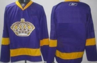 Los Angeles Kings Skräddarsydda Lila Tröjor