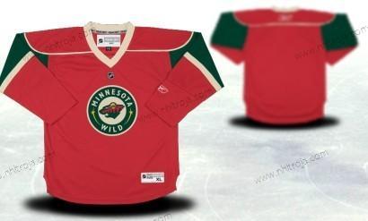 Minnesota Wild Skräddarsydda Röd Tröjor