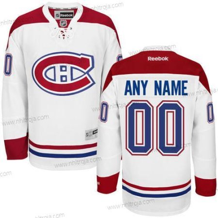 Montreal Canadiens Skräddarsydda Vit Stitched NHL 2016 Reebok Hockey Borta Tröjor