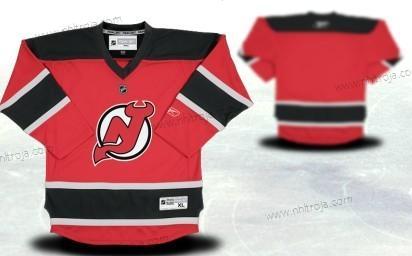 New Jersey Devils Skräddarsydda Röd With Svart Tröjor