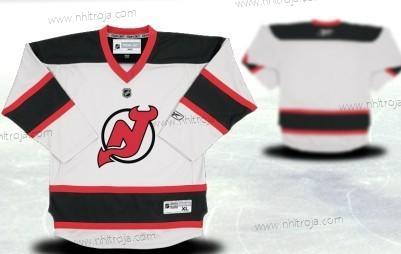 New Jersey Devils Skräddarsydda Vit Tröjor