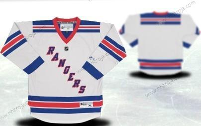 New York Rangers Skräddarsydda Vit Tröjor