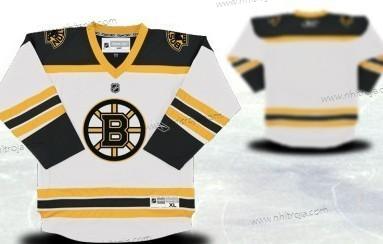 Ungdomen Boston Bruins Skräddarsydda Vit Tröjor