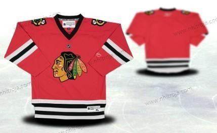 Ungdomen Chicago Blackhawks Skräddarsydda Röd Tröjor