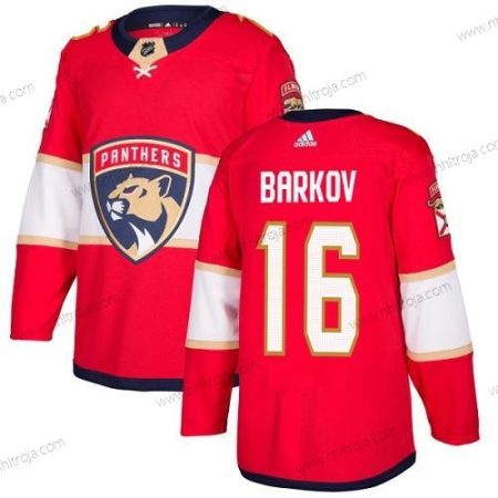 Ungdomen Florida Panthers #16 Aleksander Barkov Röd Autentisk Stitched NHL Hemma Tröjor