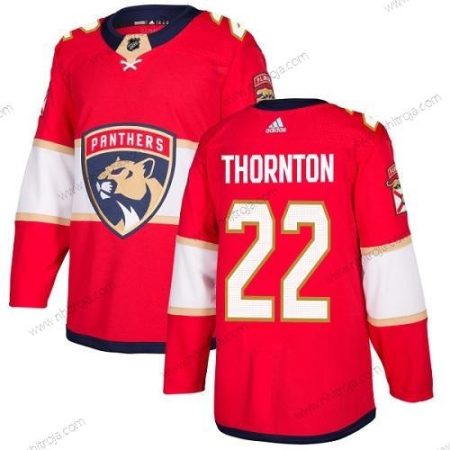 Ungdomen Florida Panthers #22 Shawn Thornton Röd Autentisk Stitched NHL Hemma Tröjor