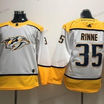 Ungdomen Nashville Predators #35 Pekka Rinne Vit Road Autentisk Stitched NHL Tröjor