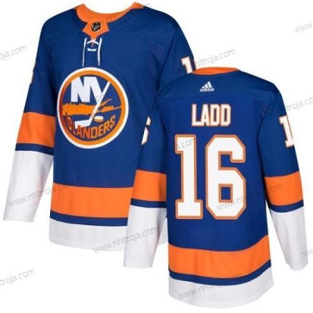 Ungdomen New York Islanders #16 Andrew Ladd Royal Blå Autentisk Stitched NHL Hemma Tröjor