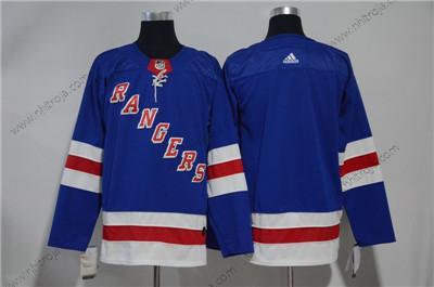 Ungdomen New York Rangers Blank Royal Blå Autentisk Stitched NHL Hemma Tröjor