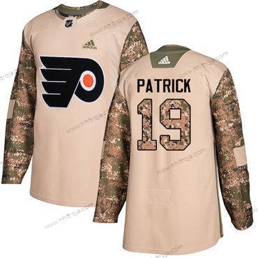 Ungdomen Philadelphia Flyers #19 Nolan Patrick Camo Autentisk 2017 Veterans Day Stitched NHL Tröjor