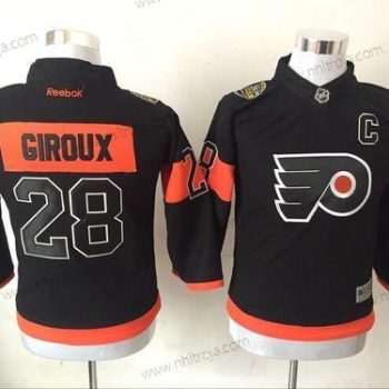 Ungdomen Philadelphia Flyers 53 Shayne Gostisbehere Svart Reebok Tröjor