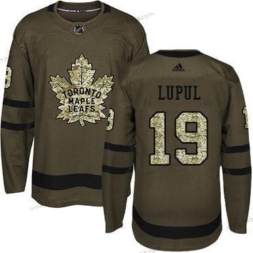 Ungdomen Toronto Maple Leafs #19 Joffrey Lupul Grön Salute to Service Stitched NHL Tröjor