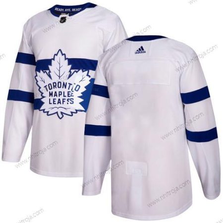 Ungdomen Toronto Maple Leafs Blank Vit Autentisk 2018 Stadium Series Stitched NHL Tröjor