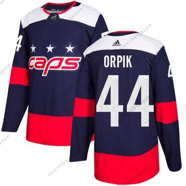 Ungdomen Washington Capitals #44 Brooks Orpik Marin Autentisk 2018 Stadium Series Stitched NHL Tröjor